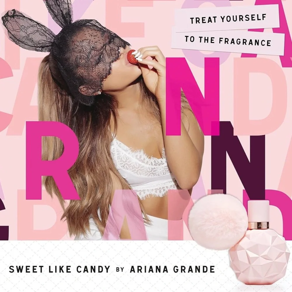 Ariana Grande Sweet Like Candy Perfume - Soft Pink 3.4 FL OZ 100 ml - Picture 2 of 8